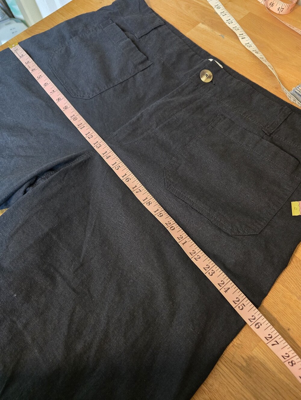 Maeve The Colette Pants Black Wide Leg Full Length 20W Magic Fabric - Picture 11 of 15